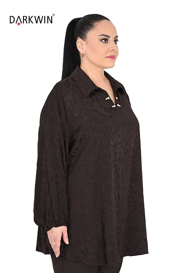 B4268 DARKWIN BLUZ KAHVE - 2