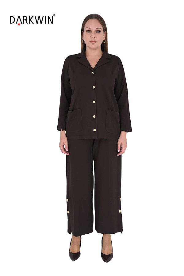 B4270 DARKWIN CEKET-PANTOLON KAHVE - 1