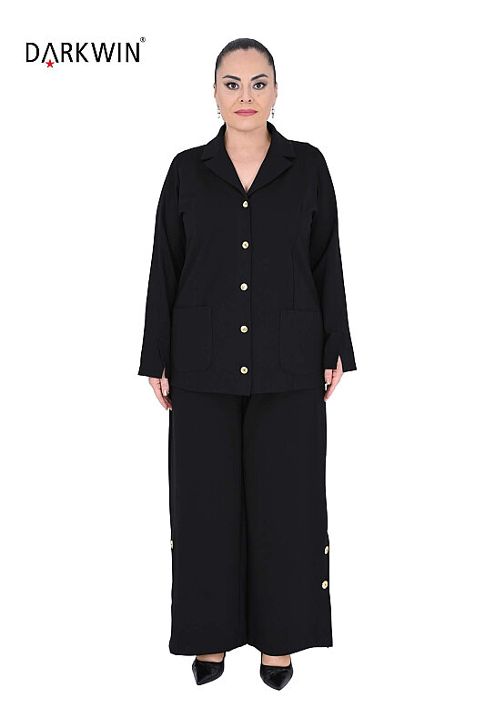 B4270 DARKWIN CEKET-PANTOLON SIYAH - DARKWIN