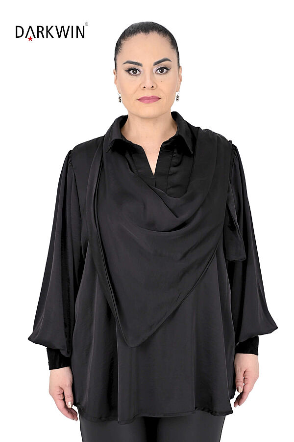 B4274 DARKWIN BLUZ SIYAH - 1