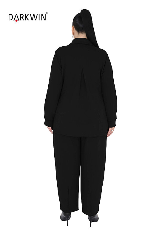 B4275 DARKWIN BLUZ-PANTOLON SIYAH - 3
