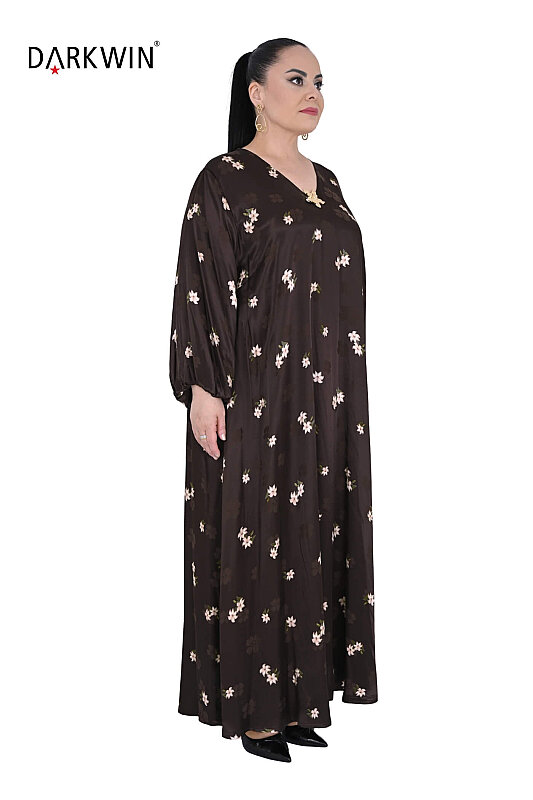 B4276 DARKWIN ELBİSE KAHVE - DARKWIN (1)