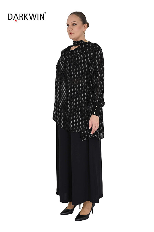 B4288 DARKWIN BLUZ-PANTOLON SIYAH - Darkwin (1)
