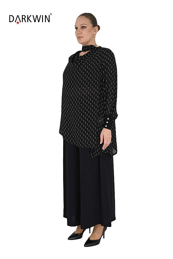 B4288 DARKWIN BLUZ-PANTOLON SIYAH - 2