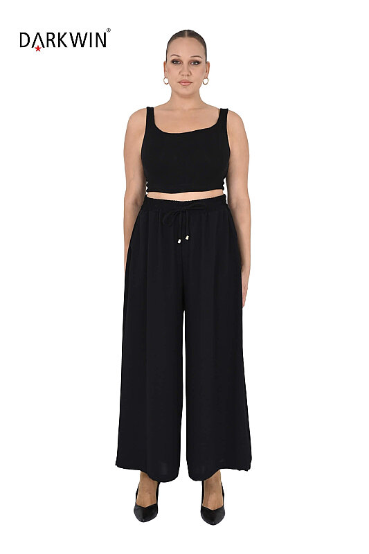 B4288 DARKWIN BLUZ-PANTOLON SIYAH - 5
