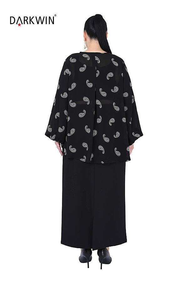 B4303 DARKWIN BLUZ-ETEK DESENLI - 3