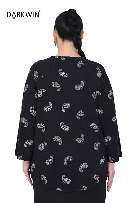 B4304 DARKWIN BLUZ DESENLI - 7
