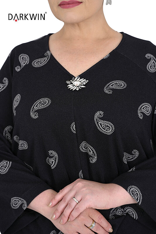 B4304 DARKWIN BLUZ DESENLI - 8