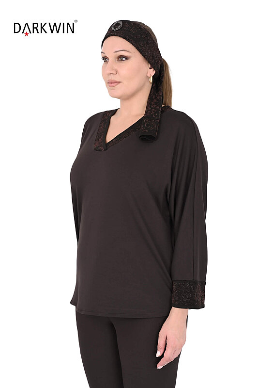 B4310 DARKWIN BLUZ KAHVE - Darkwin (1)