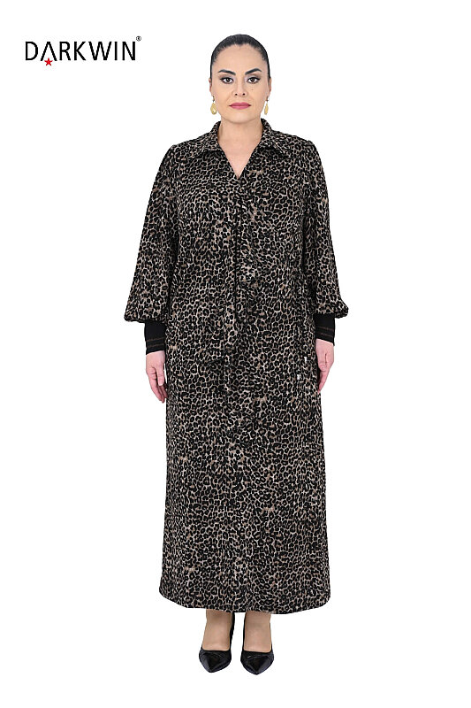 B4314 DARKWIN ELBİSE DESENLI - DARKWIN