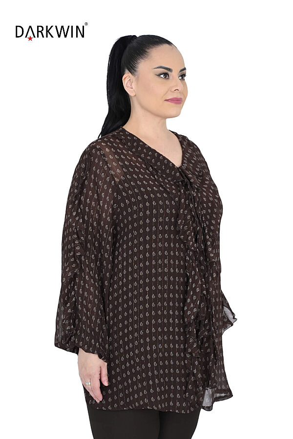 B4334 DARKWIN BLUZ KAHVE - 3