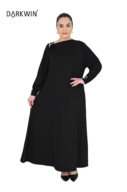 B4363 DARKWIN ELBİSE SIYAH - 3