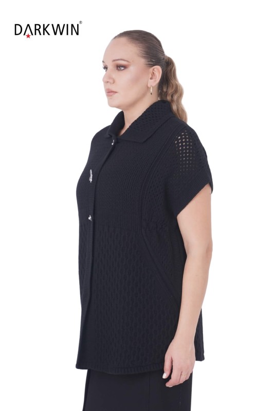 B5749 DARKWIN YELEK SIYAH - Thumbnail