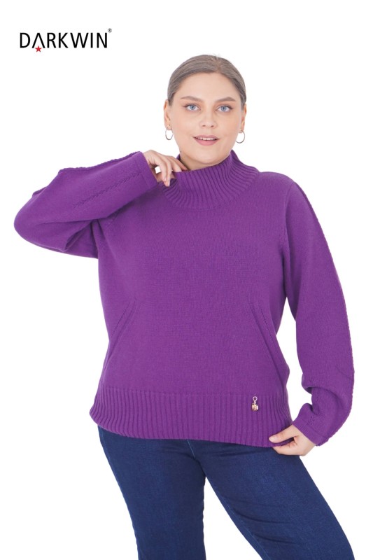 B5753 DARKWIN KAZAK MOR - Thumbnail