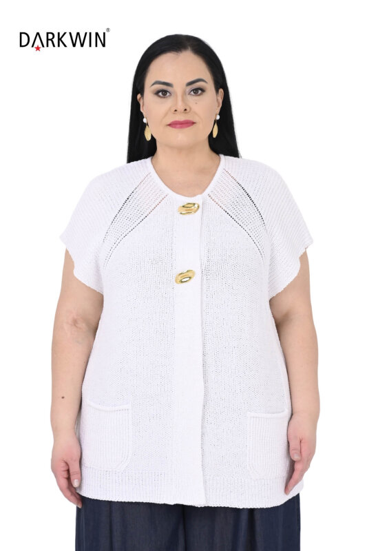 B5769 DARKWIN YELEK BEYAZ - DARKWIN