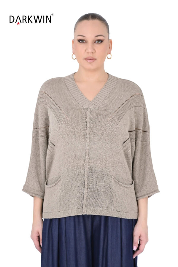 B5770 DARKWIN KAZAK BEJ - 1