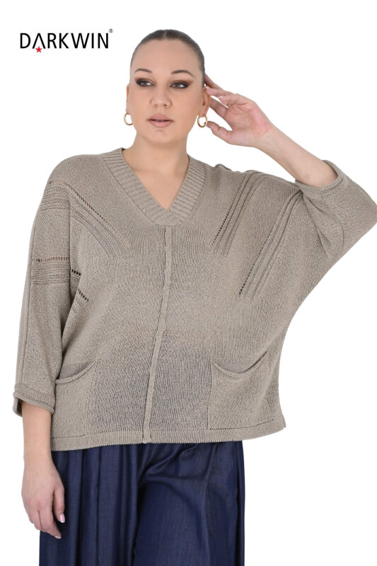 B5770 DARKWIN KAZAK BEJ - 4