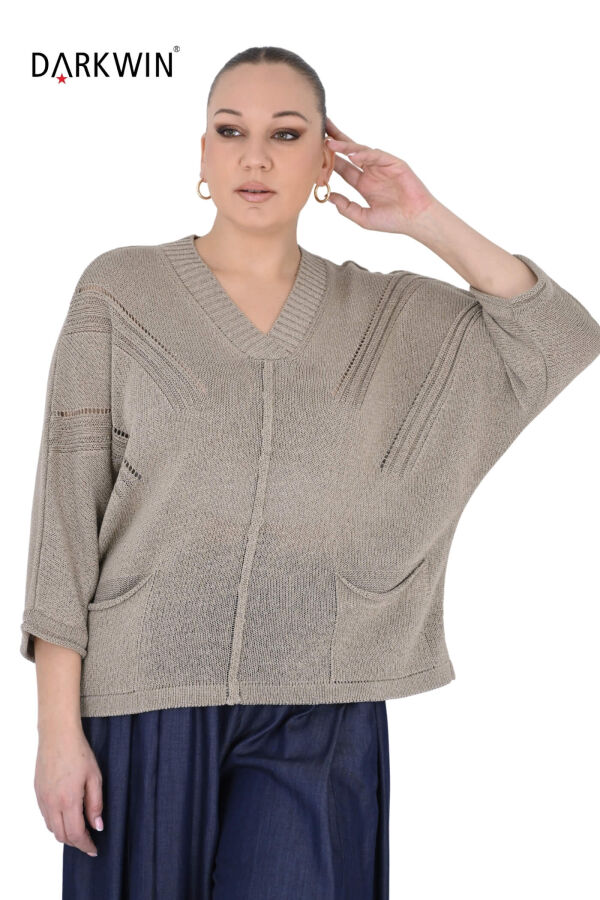 B5770 DARKWIN KAZAK BEJ - 4