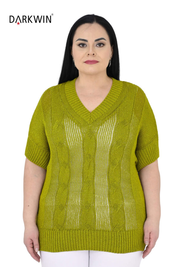 B5772 DARKWIN SUETER Y YESIL - 1