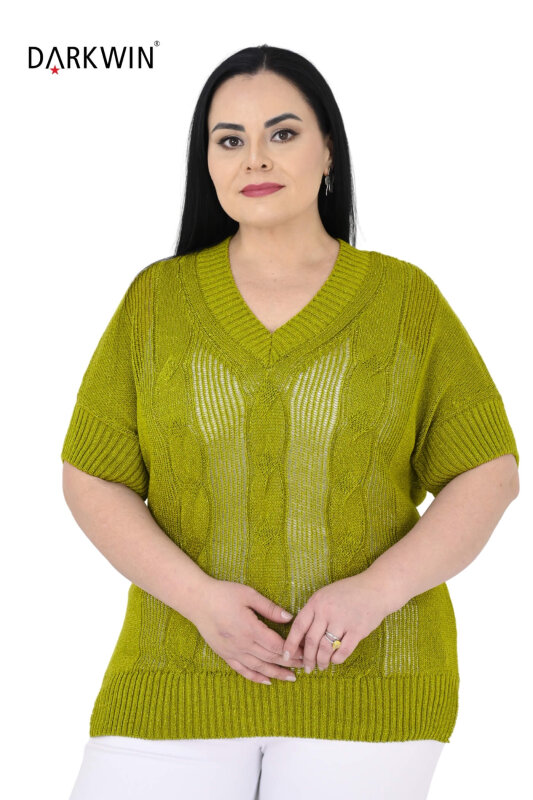 B5772 DARKWIN SUETER Y YESIL - 4