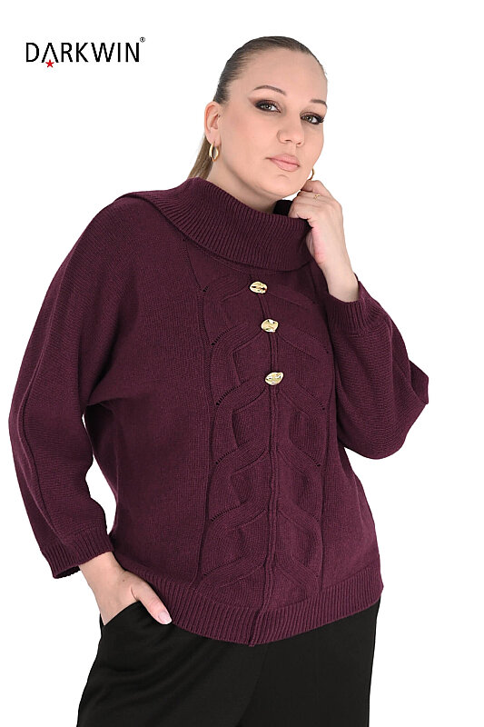 B5776 DARKWIN KAZAK BORDO - 4