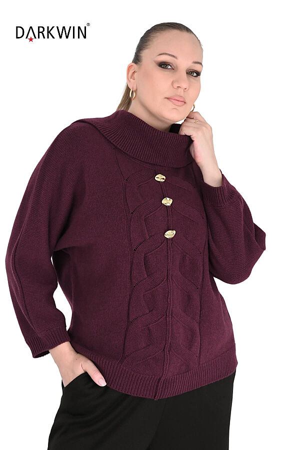 B5776 DARKWIN KAZAK BORDO - 4