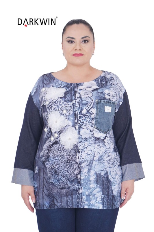 DR-508 DARKWIN BLUZ MAVI - DARKWIN
