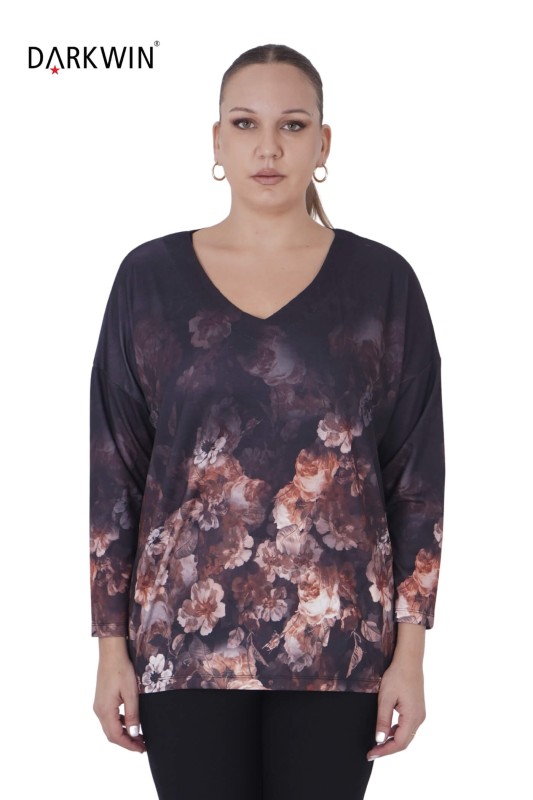 DR-524 DARKWIN BLUZ SIYAH - DARKWIN