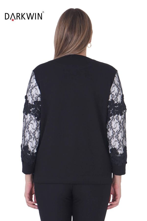 DR-532 DARKWIN BLUZ SIYAH-BEYAZ - 3