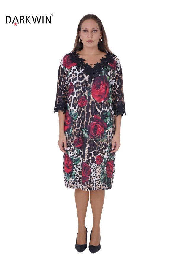 DR-536 DARKWIN ELBİSE LEOPAR - 1