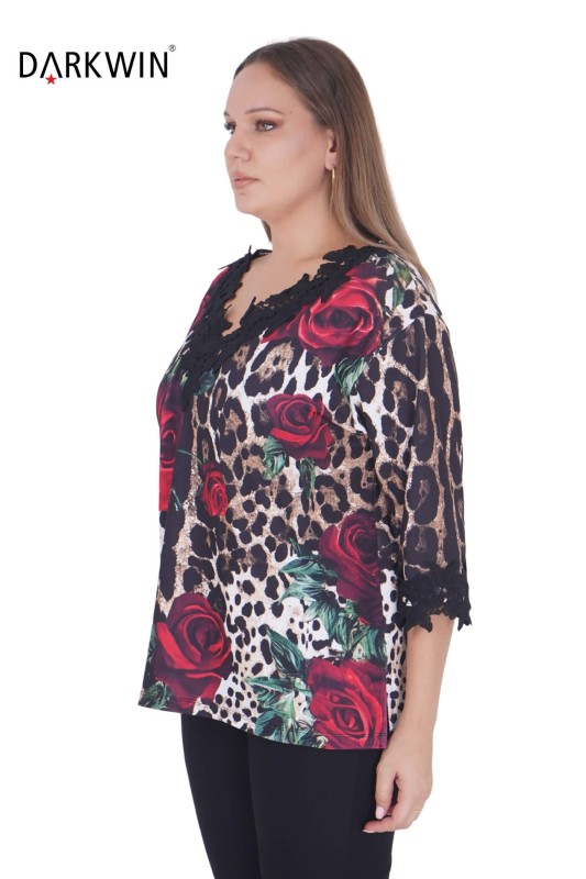 DARKWIN - DR-537 DARKWIN ELBİSE LEOPAR (1) DARKWIN - DR-537 DARKWIN ELBİSE LEOPAR (1)