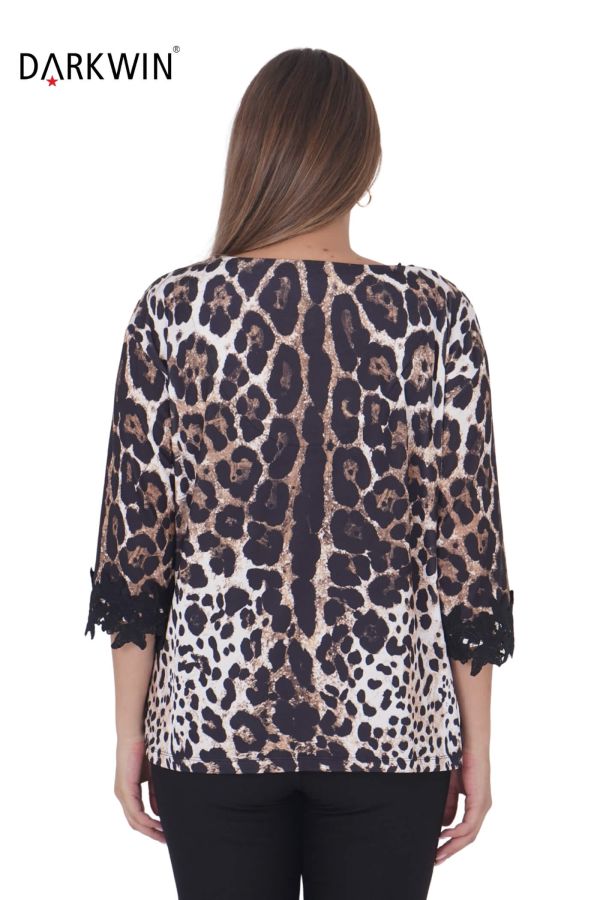 DR-537 DARKWIN ELBİSE LEOPAR - 3