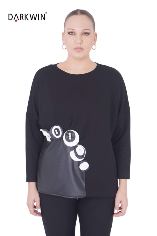 DR-541 DARKWIN BLUZ EKRU - DARKWIN