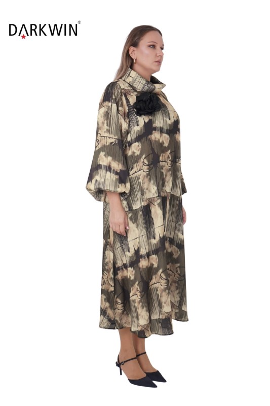 K1000 DARKWIN ELBİSE KAHVE - DARKWIN (1)