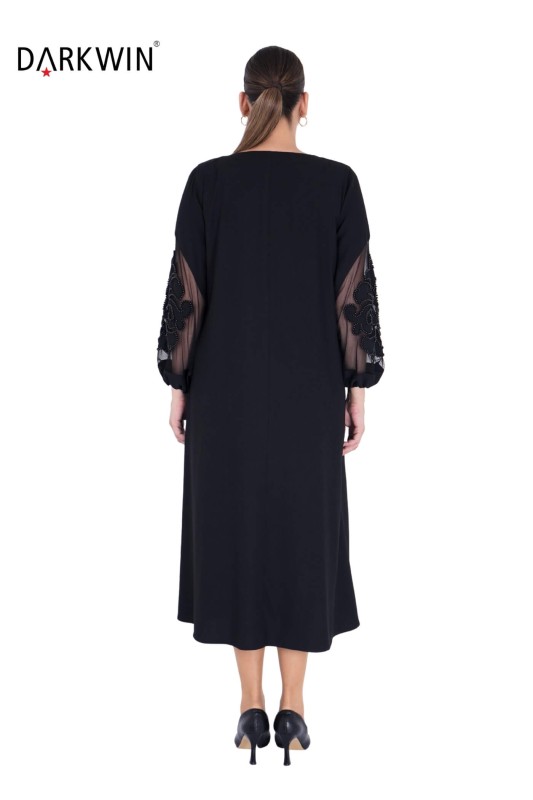 K1004 DARKWIN ELBİSE SIYAH - 3