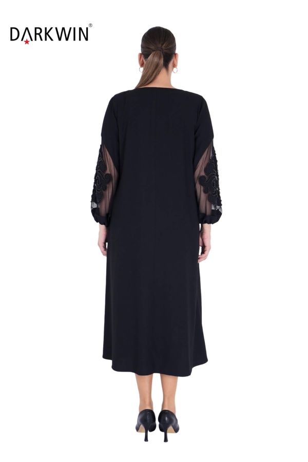 K1004 DARKWIN ELBİSE SIYAH - 3