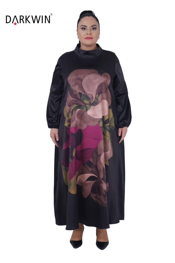 K1010 DARKWIN ELBİSE SIYAH - 1