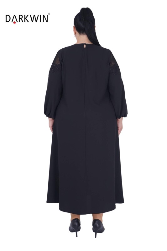 K1011 DARKWIN ELBİSE SIYAH - 3