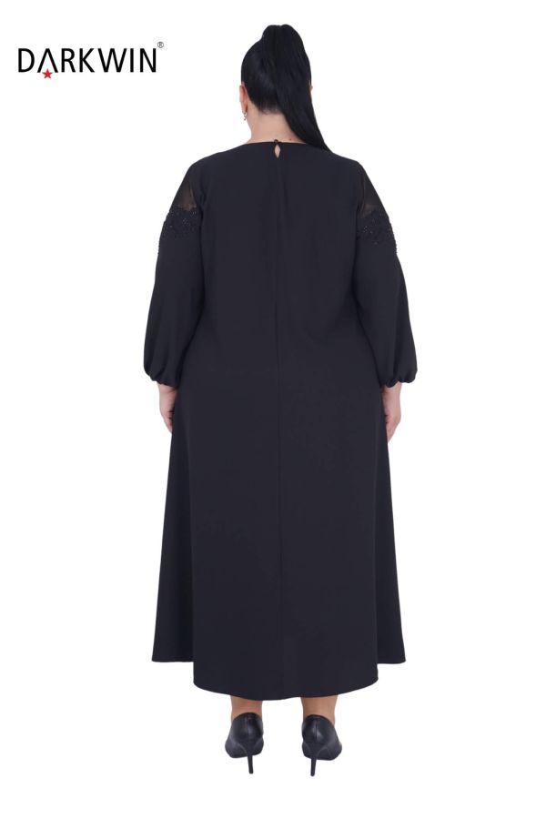 K1011 DARKWIN ELBİSE SIYAH - 3