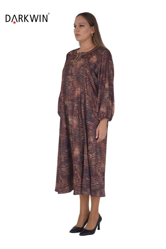 K1020 DARKWIN ELBİSE KAHVE - Darkwin (1)