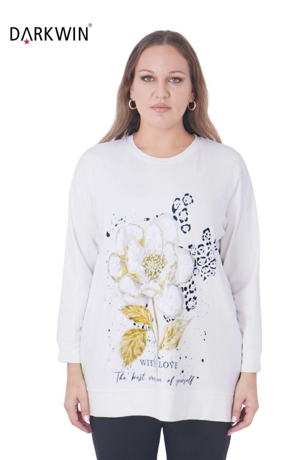 K1023 DARKWIN TUNİK BEYAZ - 1