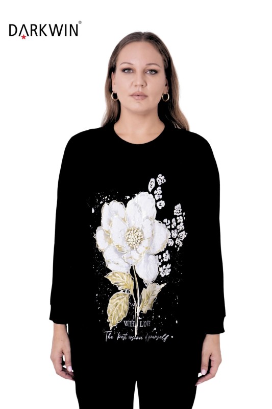 K1023 DARKWIN TUNİK SIYAH - DARKWIN