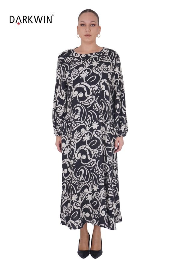 K1028 DARKWIN ELBİSE DESENLI - 1