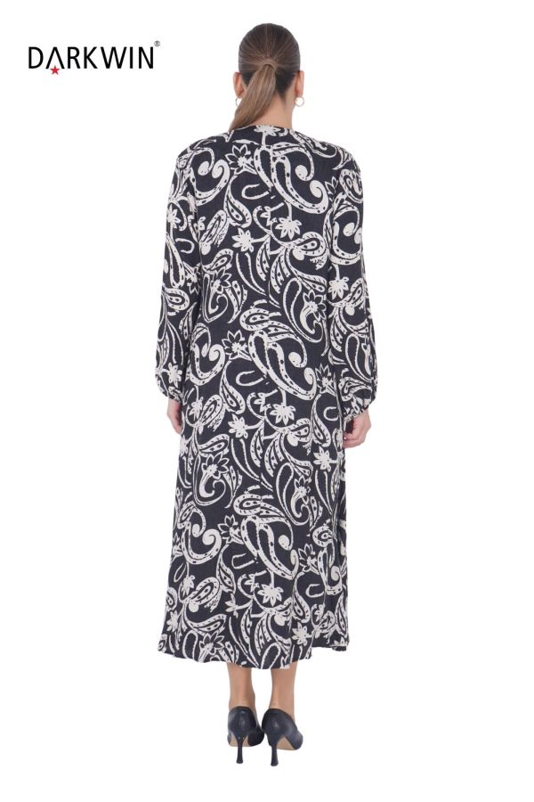 K1028 DARKWIN ELBİSE DESENLI - 2