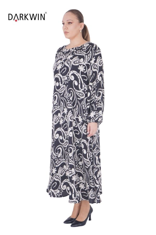K1028 DARKWIN ELBİSE DESENLI - 3