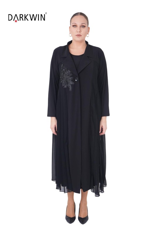 K2019 DARKWIN ELBİSE SIYAH - DARKWIN