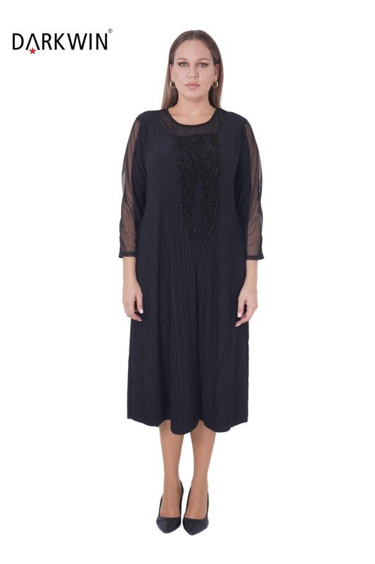 K2031 DARKWIN ELBİSE SIYAH - DARKWIN