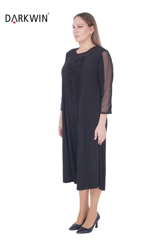 K2031 DARKWIN ELBİSE SIYAH - Darkwin (1)