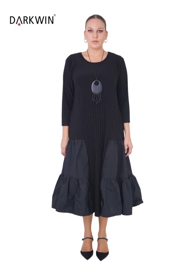 K2036 DARKWIN ELBİSE SIYAH - 1