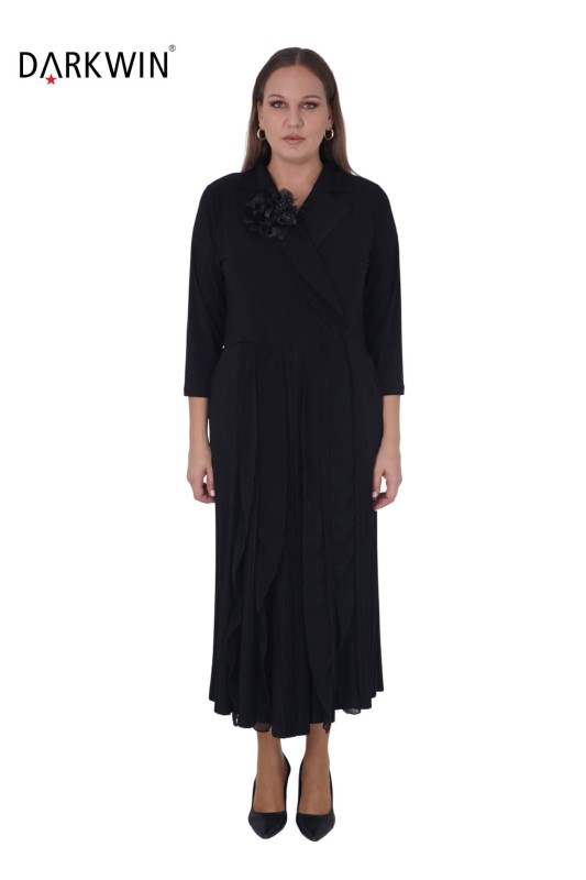 K2038 DARKWIN ELBİSE SIYAH - Darkwin